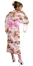 винтажное японское кимоно, шелк