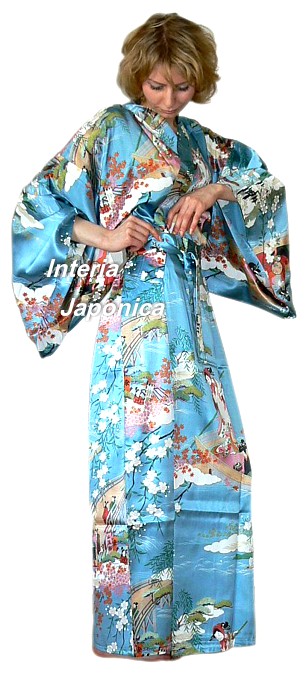 шелковое кимоно