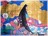 рисунок ткани кимоно